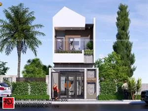 Thiết kế thi công trọn gói nhà phố hiện đại 5x15m tại Phan Thiết, Bình Thuận